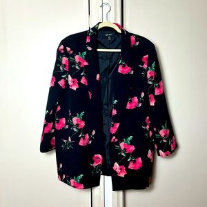 Nine West floral blazer